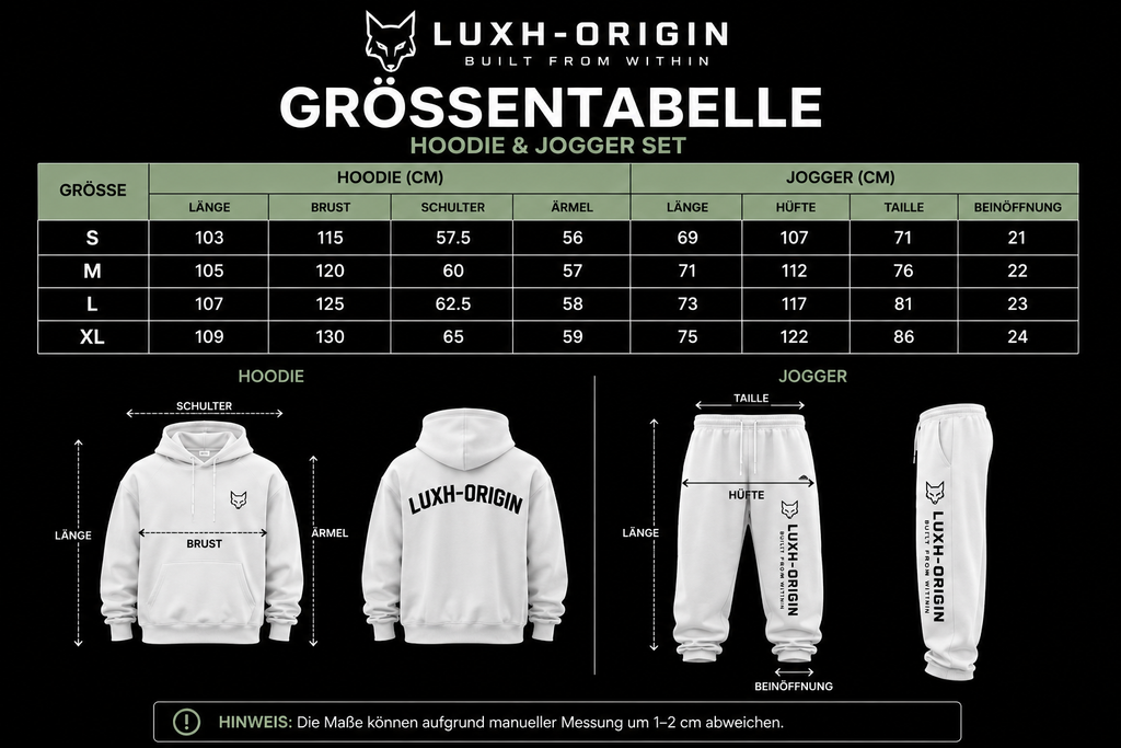 Luxh-Origin Hoodie & Jogger Set