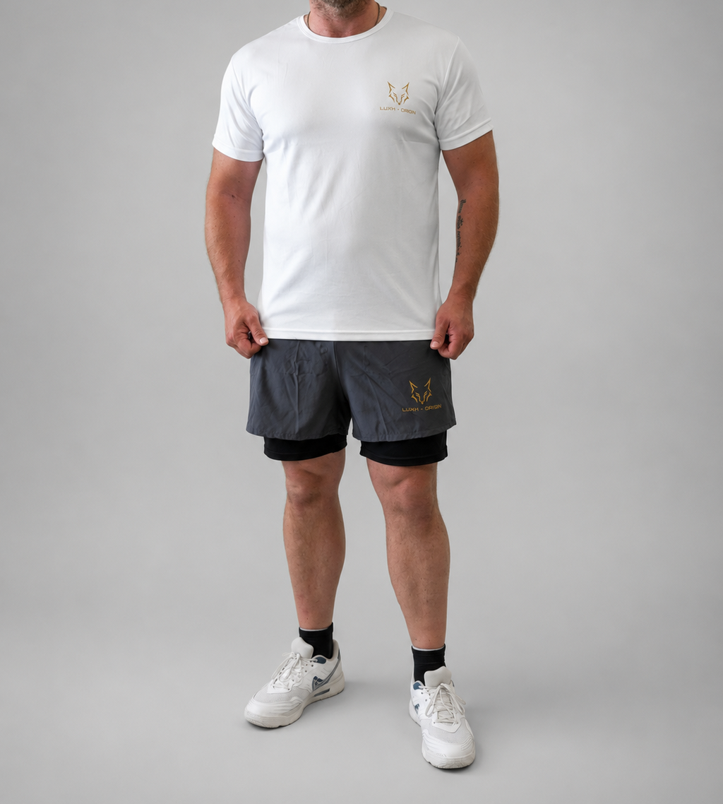 Running Set – T-Shirt & 2-in-1 Shorts